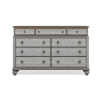 Picture of Plymouth 9 Drawer Double Dresser