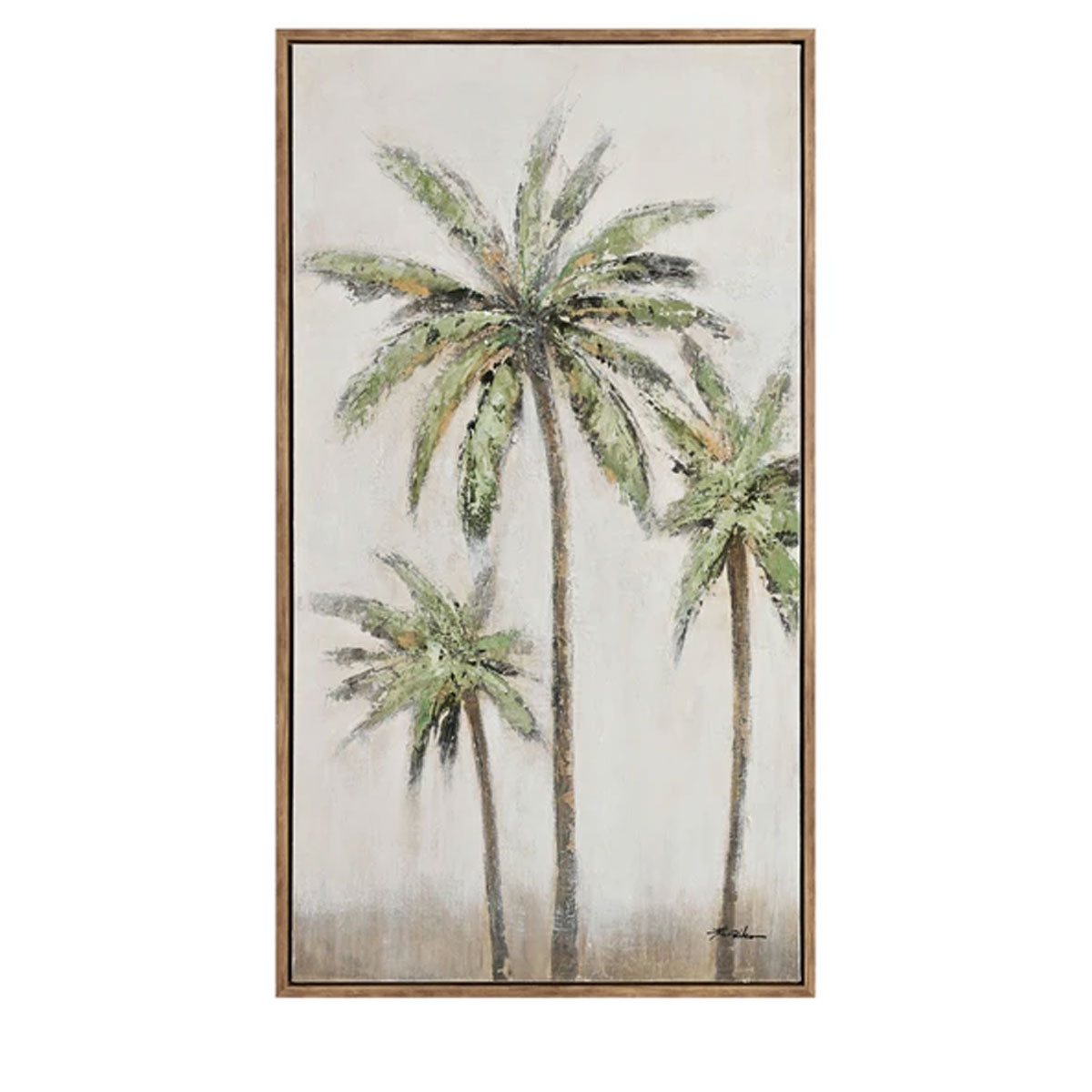 Picture of GOLDEN PALMS II CANVAS FRM ART