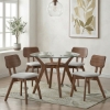 Picture of UPLAND 40" GLS TOP 5PC DINING
