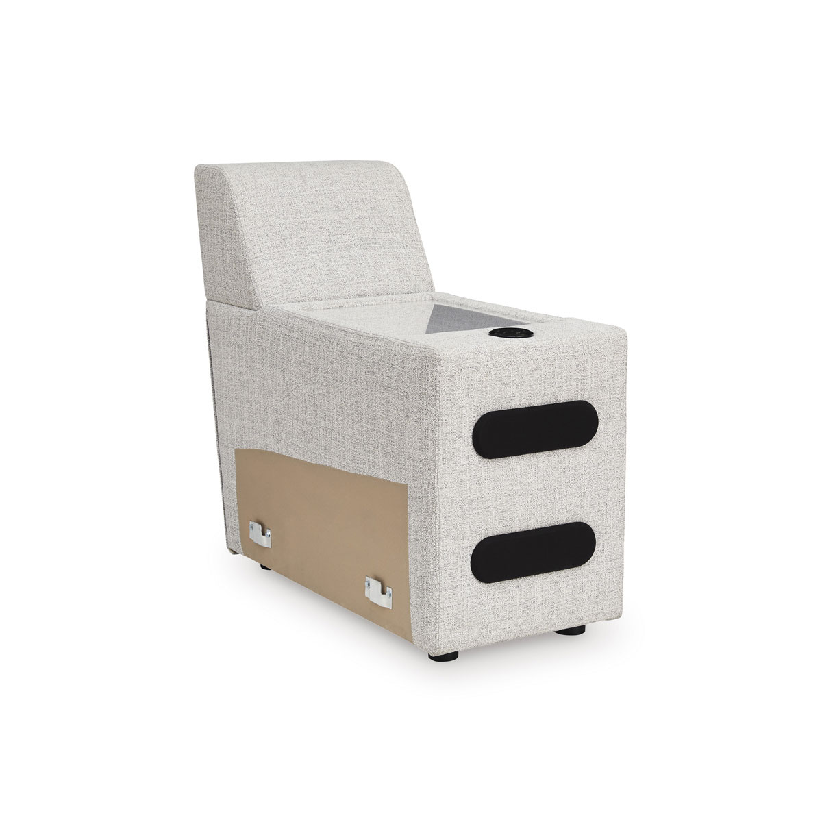 MODMAX II STONE 3PC PWR CHOFA | Babette's Furniture