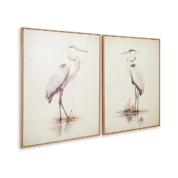 Picture of AUBINELL S/2 HERON PRINTS