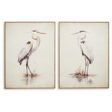 Picture of AUBINELL S/2 HERON PRINTS