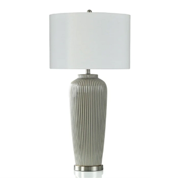 Picture of PRISTINE GRY MTL/CER T-LAMP