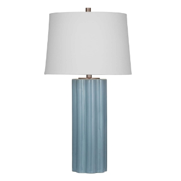 Picture of SHREEN BL CER FLUTED BASE TL