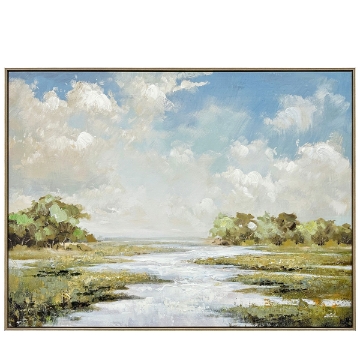 Picture of SUMMER MARSH LANDSCAPE ART