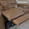 Picture of KNIGHTINGTON LOVESEAT W/ AUDIO & CONSOLE IN CARAMEL
