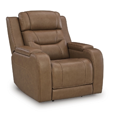 Picture of KNIGHTINGTON RECLINER W/ AUDIO IN CARAMEL