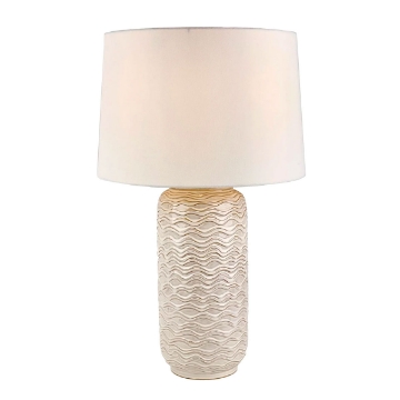 Picture of RIPPLE WHT TEXTURED CER TL