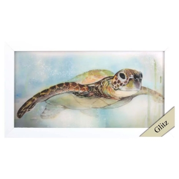 Picture of MAJESTIC TURTLE FRAMED ART