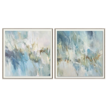 Picture of ANDABAR S/2 BLUE ABSTRACT ART