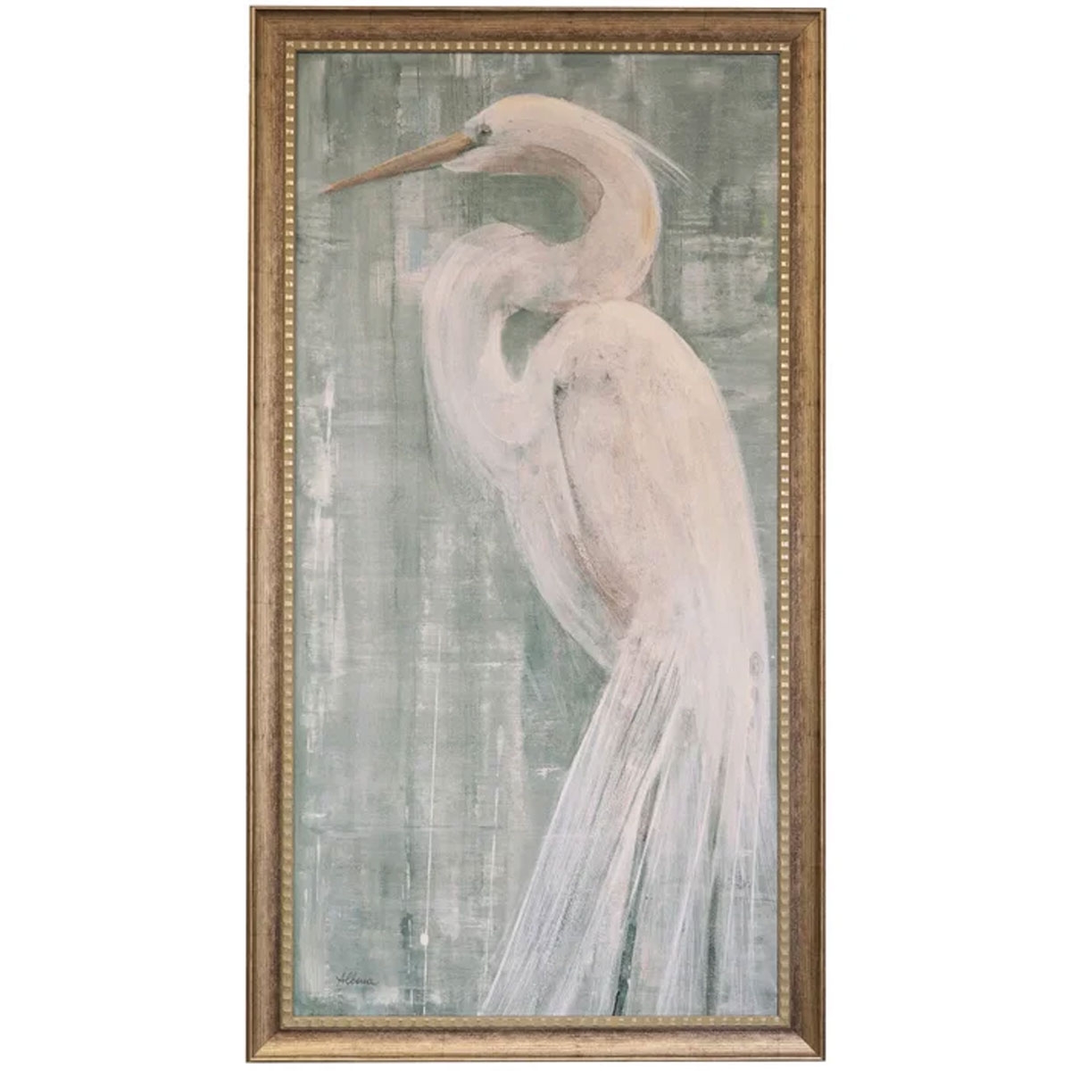 Picture of COASTAL EGRET II FRAMED ART