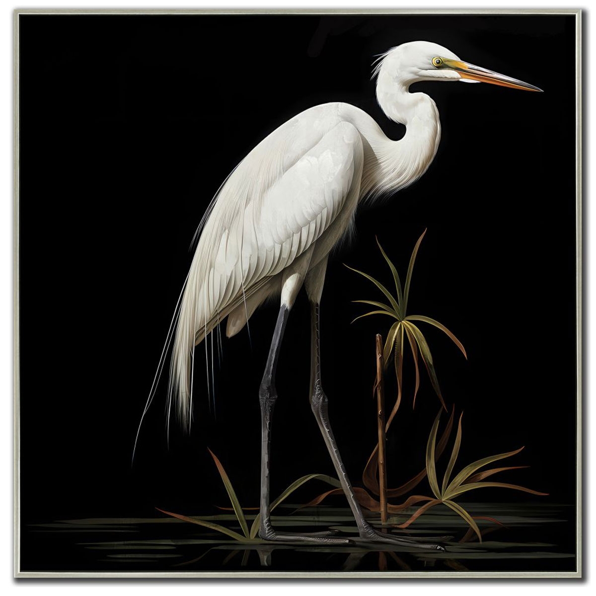 Picture of MIDNIGHT HERON I ART