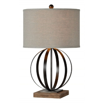 Picture of CURREY MTL ORB T-LAMP