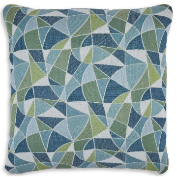 Picture of SEANOW TURQ/GRN GEO PILLOW