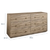 Picture of ANDORA WARM GRY DRESSER