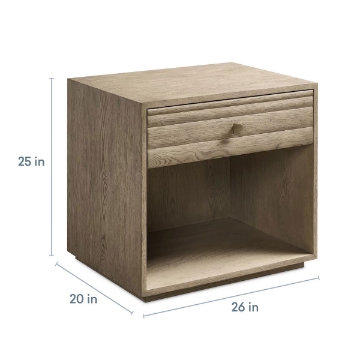 Picture of ANDORA WARM GRY 26" OPEN NIGHT