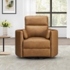 Picture of RADIUS LTHR SWGL RECL CARAMEL