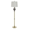 Picture of SOOT GOLD POLY FLOOR LAMP