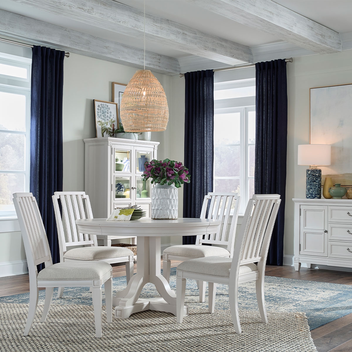 Picture of WILLOWBROOK 5PC RND DINE SET