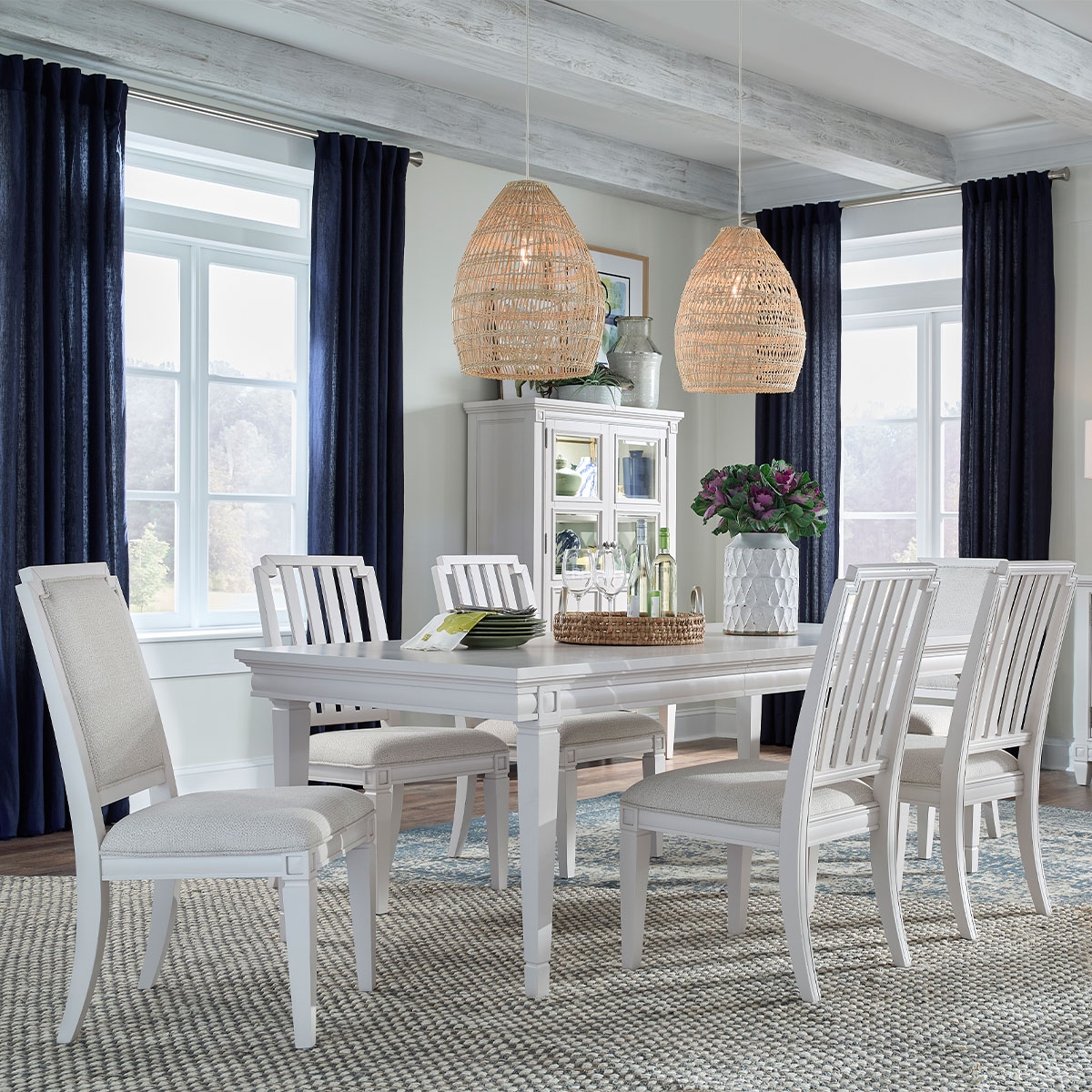 Picture of WILLOWBROOK 7PC DINE SET