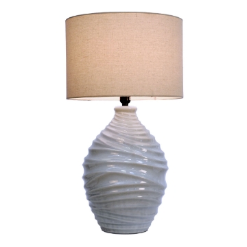 Picture of BLUE WAVE CERAMIC T-LAMP