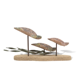 Picture of TURTLE TRIO CARVED SATUARY