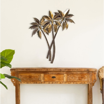 Picture of TRIPLE PALASARI MTL PALM ART