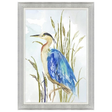 Picture of IN THE MARSHES BLUE HERON II