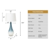 Picture of SERENITY BL/WHT GLS OMBRE TL