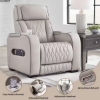 Picture of OPTIMUS GREY RECLINER W/PHR