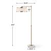 Picture of BRANCH OUT GOLD FLOOR LAMP