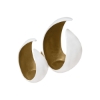 Picture of LUNA WHT/GOLD CNDL HLDR TALL