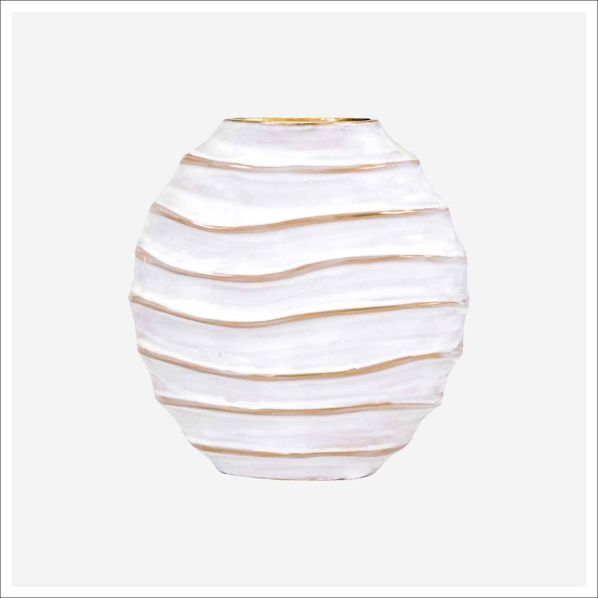 Picture of MANUELLA RND RIBBED VASE-SM