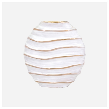 Picture of MANUELLA RND RIBBED VASE-SM