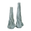 Picture of SERAPH BL TWISTED VASE-SHORT