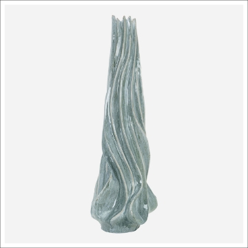 Picture of SERAPH BL TWISTED VASE-LARGE