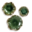 Picture of S/3 ABELLA GREEN GLS WALL ART