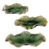 Picture of S/3 ABELLA GREEN GLS WALL ART