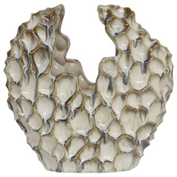 Picture of 13" DECORAH CER ABSTRACT VASE