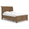 Picture of KENLEY HONEY QUEEN SLEIGH BED W/ STORAGE
