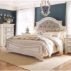 Picture of Roslyn King Upholstered Panel Bed
