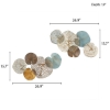 Picture of ROUND TURQUOISE METAL ART (Set of 2)