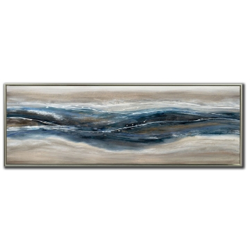 Picture of INDIGO FLOWS CSTL ABSTRACT ART