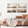 Picture of FLOWERY MEADS II CANVAS ART