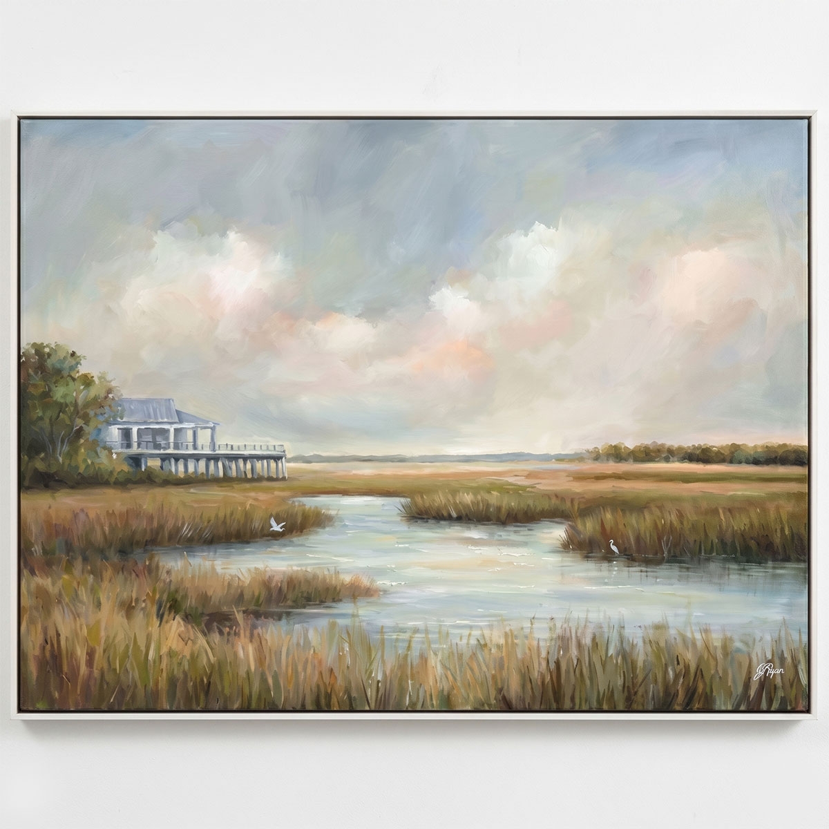 Picture of MARSHLAND RETREAT FRAMED ART