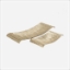 Picture of S/2 GOLD CONFORD WAVE TRAYS