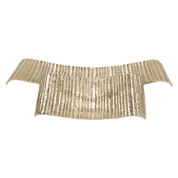 Picture of S/2 GOLD CONFORD WAVE TRAYS