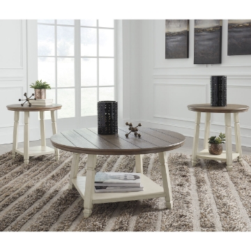 Picture of Delta  Two Tone 3 Piece Table Set