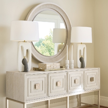 Picture of MARISOL ROUND MIRROR