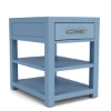 Picture of ROSALIE BLUE CHAIRSIDE TABLE